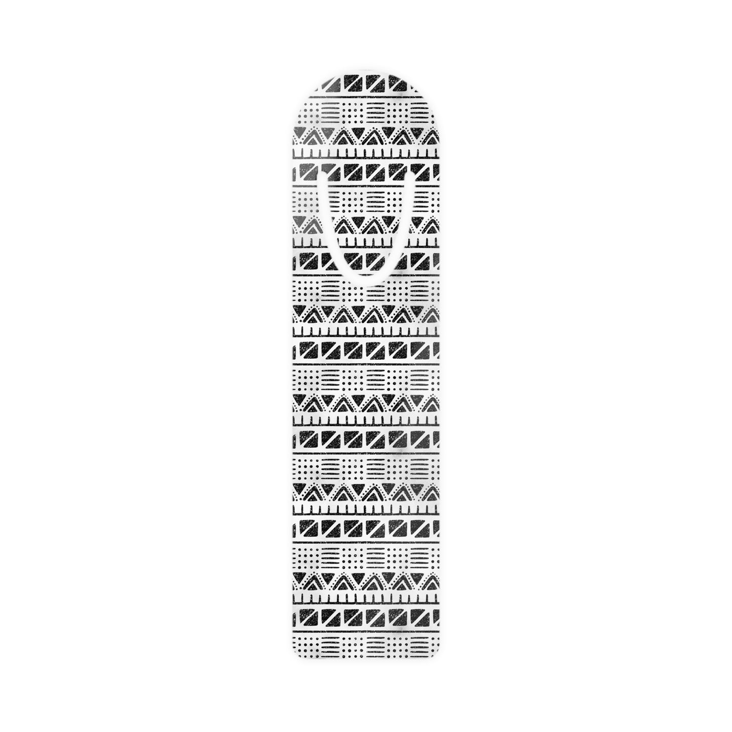 Stylish Bookmark – Modern Black and White Geometric Design, Reading Gift, Book Lover's Essential, Minimalist Decor, Teacher Appreciation