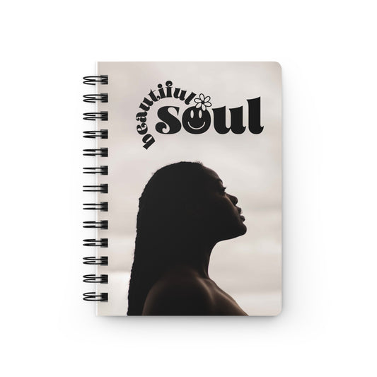 "Beautiful Soul" Silhouette Notebook for Mindfulness & Self-Reflection