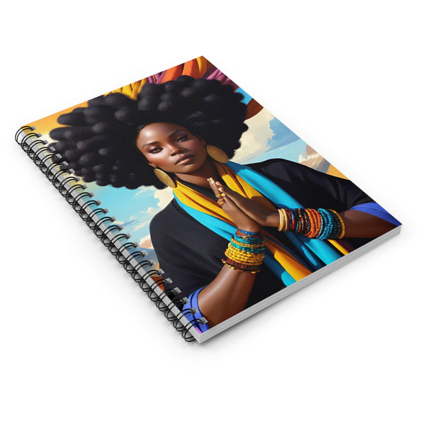 Artistic Spiral Notebook - Empowering Female Design, Inspirational Journal, Creative Writing Notebook, Unique Gift for Her, Colorful [...]