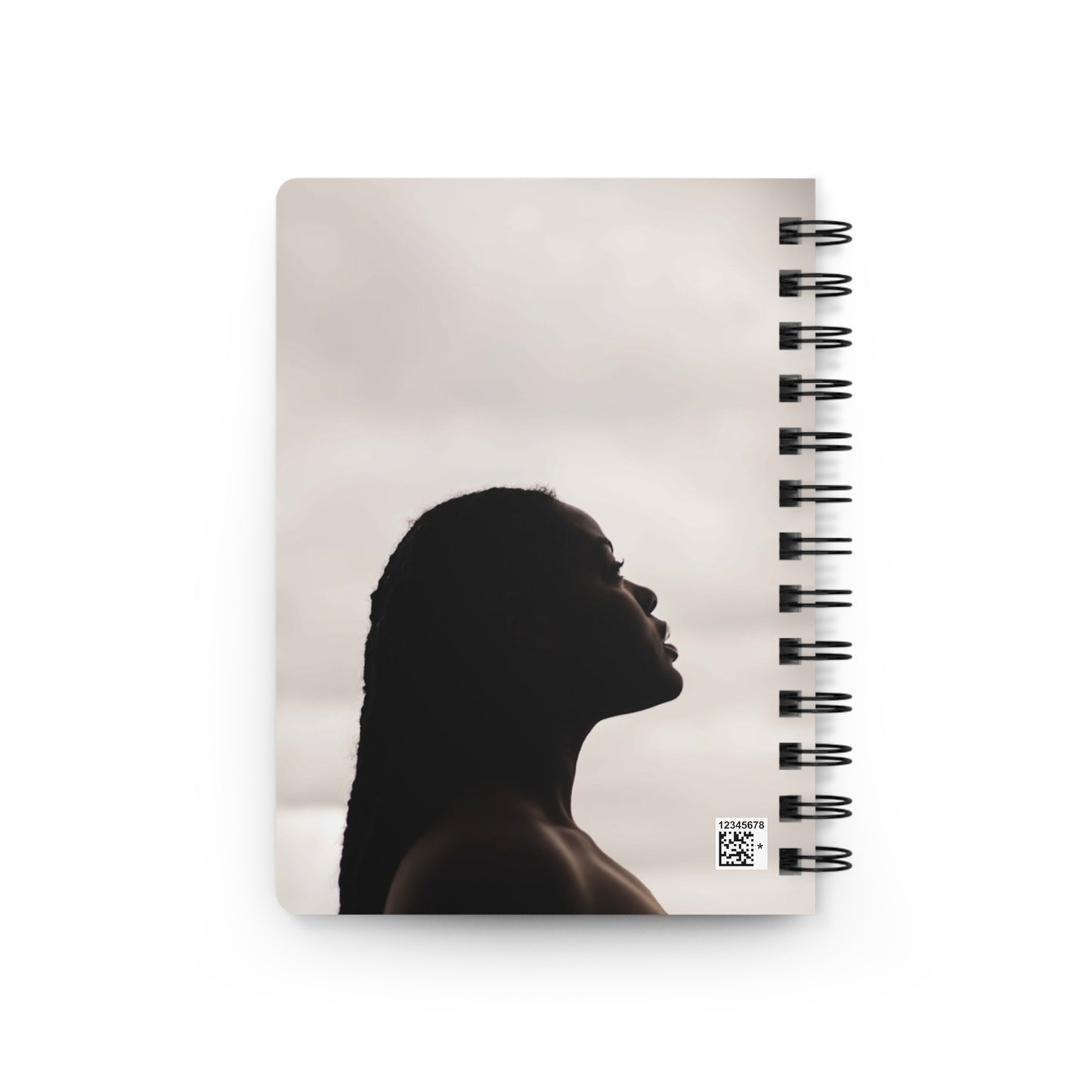 "Beautiful Soul" Silhouette Notebook for Mindfulness & Self-Reflection