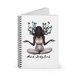 Mind Body Soul Spiral Notebook - Ruled Line