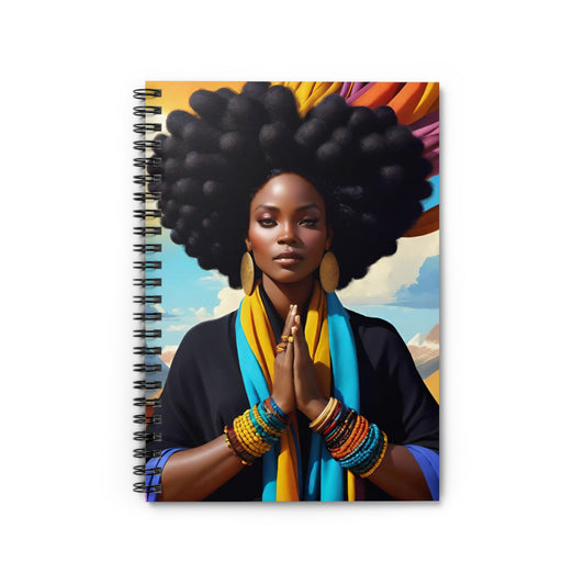 Artistic Spiral Notebook - Empowering Female Design, Inspirational Journal, Creative Writing Notebook, Unique Gift for Her, Colorful [...]