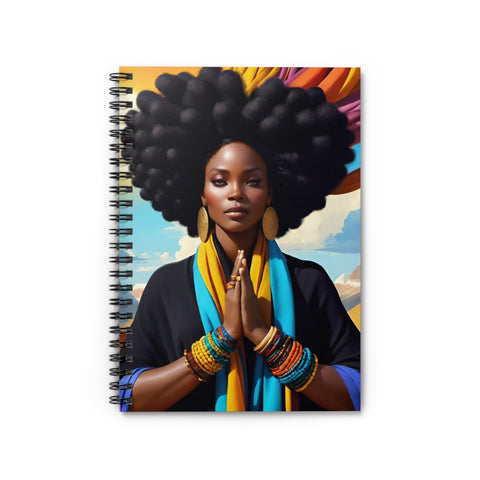 Artistic Spiral Notebook - Empowering Female Design, Inspirational Journal, Creative Writing Notebook, Unique Gift for Her, Colorful [...]