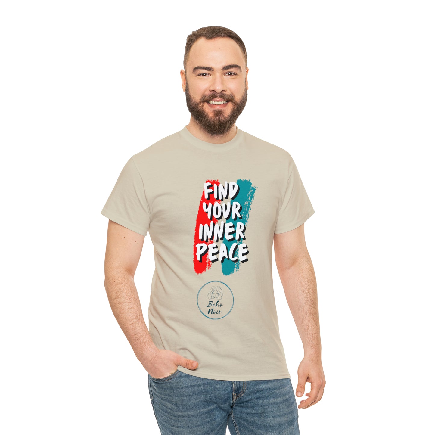 Find Your Peace Unisex Heavy Cotton Tee
