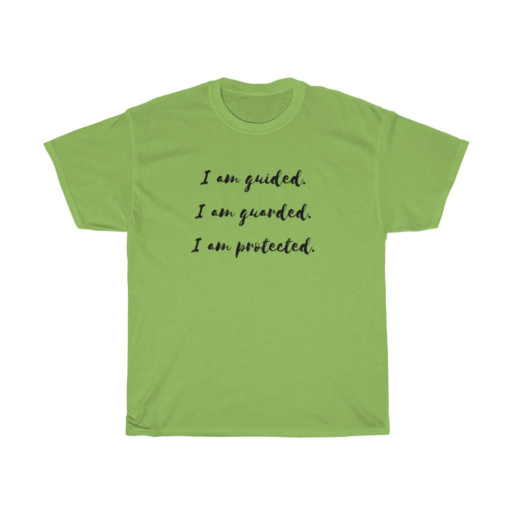 Guided, Guarded, Protected Affirmation Tee
