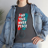 Find Your Peace Unisex Heavy Cotton Tee