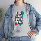 Find Your Peace Unisex Heavy Cotton Tee