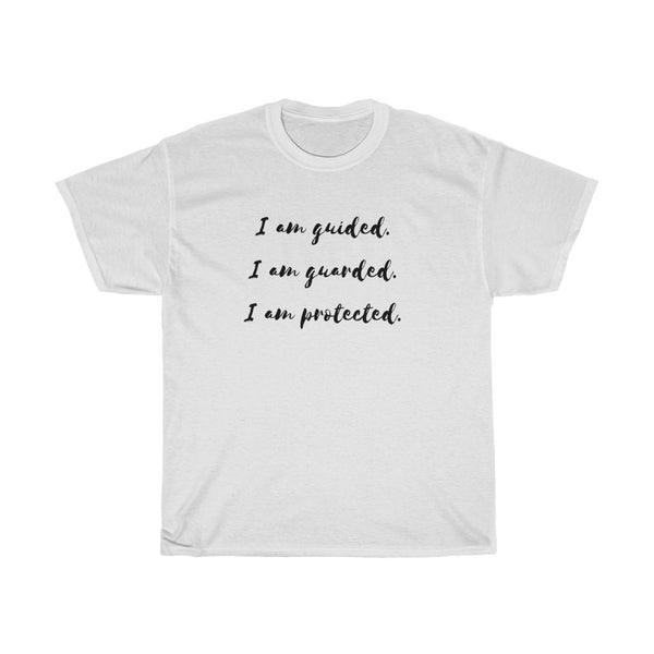 Guided, Guarded, Protected Affirmation Tee