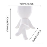 Creative Ceramics Little People Body Art Flower Pot
