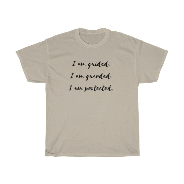 Guided, Guarded, Protected Affirmation Tee