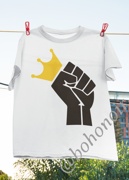 Crowned Fist Unisex Heavy Cotton Tee