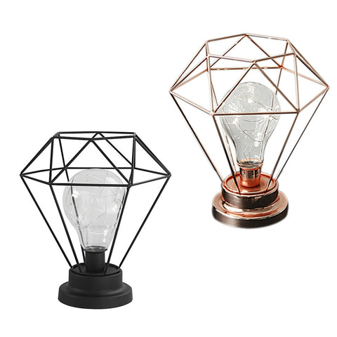 Edison Style Metal Terrarium Lamp